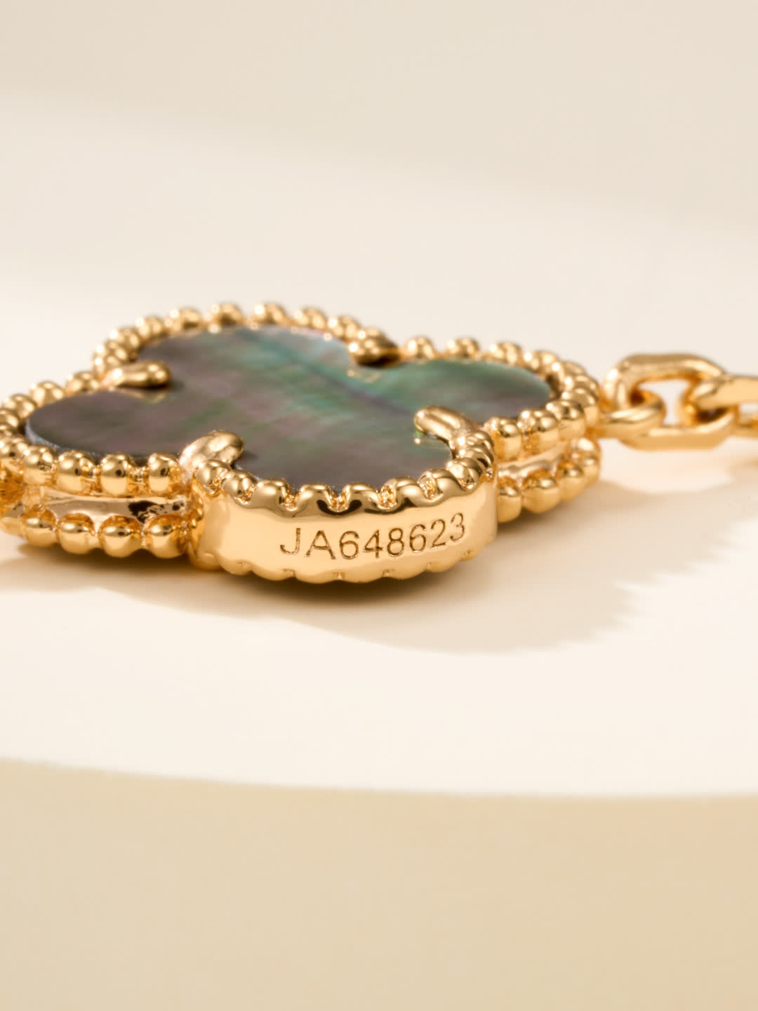 Van Cleef & Arpels Alhambra Gold Bracelet with Mother-of-Pearl